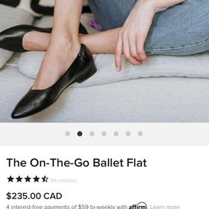 Brand new size 8 poppy barley flats